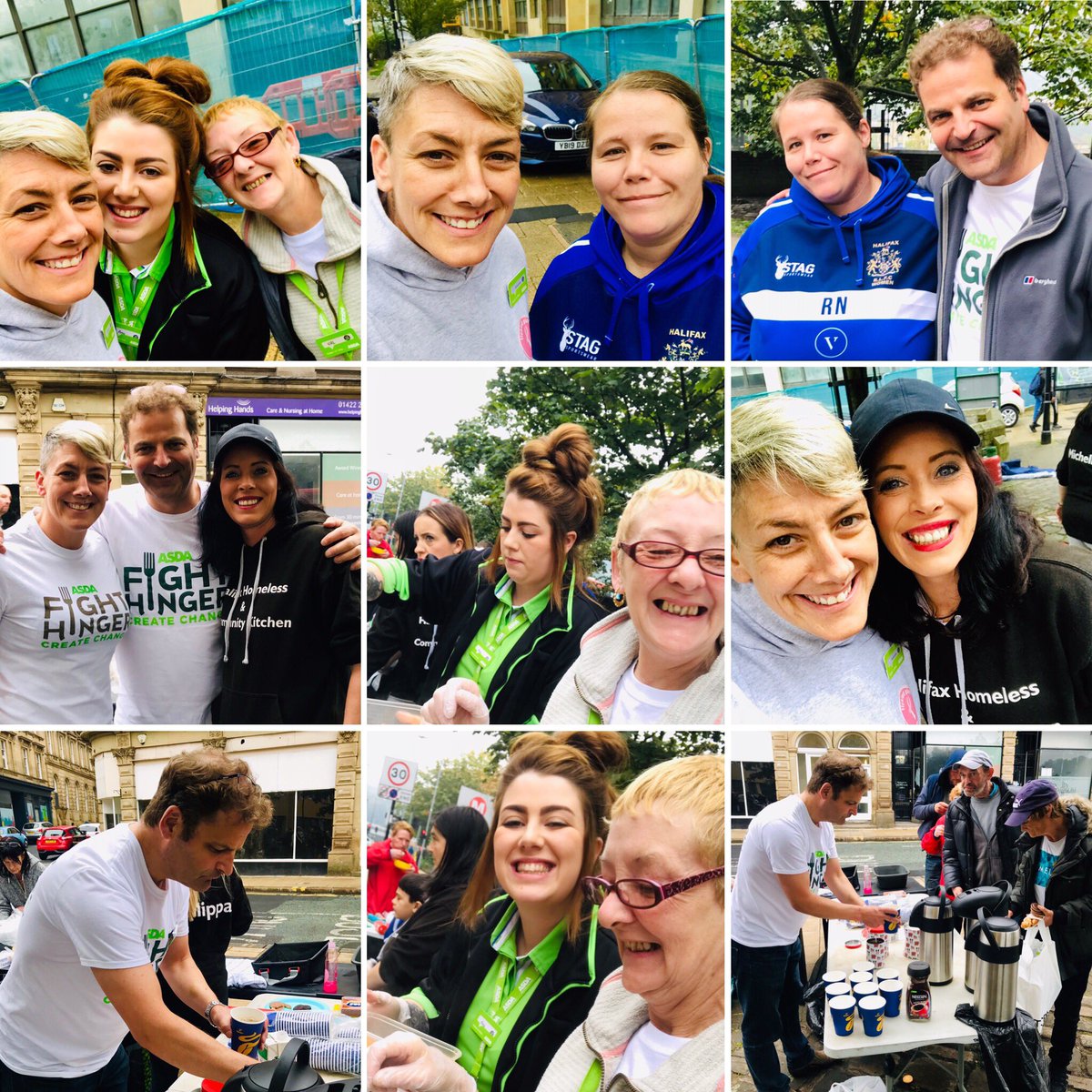 cleggy12's tweet photo. An absolutely fantastic day volunteering with Halifax Homeless and Community Kitchen #homeless #fighthunger #calderdale #asdahalifax @AsdaCommunity @AsdaFoundation @asda @halifaxrlfc #teamfax @AsdaPride @Clair_asdaPR https://t.co/41NqCCITLL