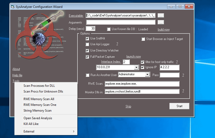 DanixSecurity's tweet photo. #Tool #Malware #Malcode #OpenSource 
SysAnalyzer - Automated Malcode Analysis System 

SysAnalyzer is an open-source application that was designed to give malcode analysts an automated tool to quickly collect
💀💀💀

info here > https://t.co/sh1SL3uxKE https://t.co/koyA4pTzxS