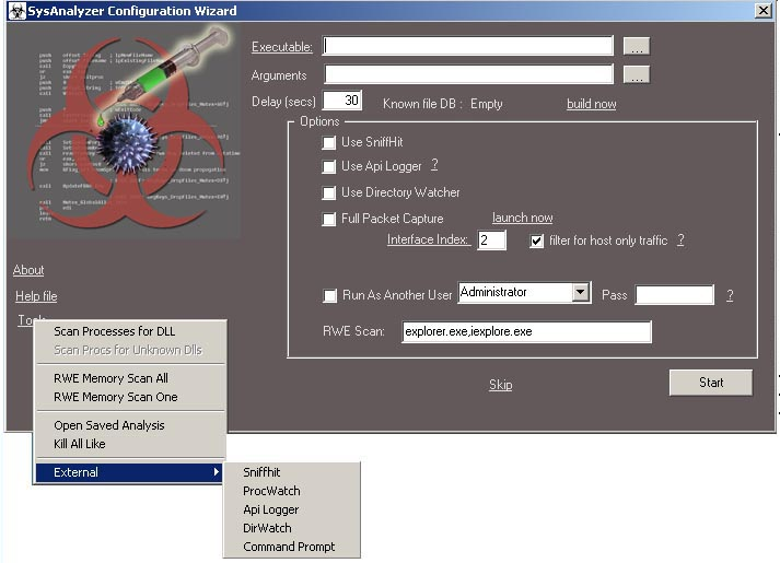 DanixSecurity's tweet photo. #Tool #Malware #Malcode #OpenSource 
SysAnalyzer - Automated Malcode Analysis System 

SysAnalyzer is an open-source application that was designed to give malcode analysts an automated tool to quickly collect
💀💀💀

info here > https://t.co/sh1SL3uxKE https://t.co/koyA4pTzxS