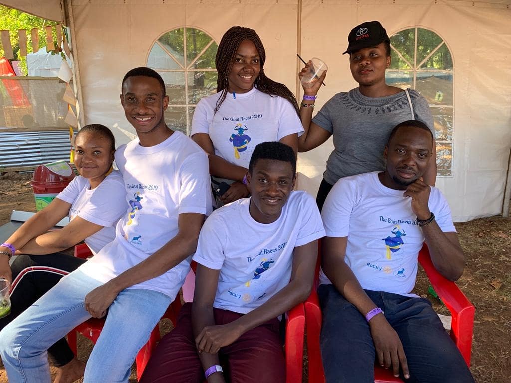 Rotaractkairuki's tweet photo. It was indeed meeeeeehgical as some rotaractors from our club were volunteering at the 2019 Rotary goat races
#ServiceAboveSelf#
#RotaryConnectsTheWorld# https://t.co/mPqGtv9byZ