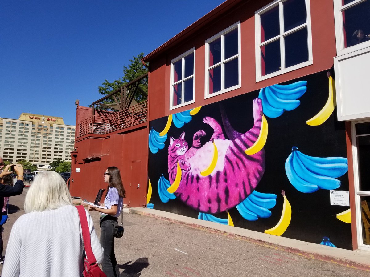 AuroraAIPP's tweet photo. #auroraaipp had an arts fieldtrip to see Downtown Colorado Springs. #downtown_cs https://t.co/p95l3mjV7q