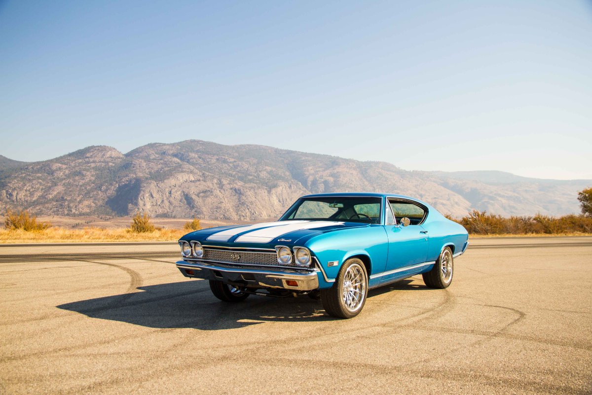 The colour on this 1968 #ChevyChevelle just pops! What is your dream car to restore?
