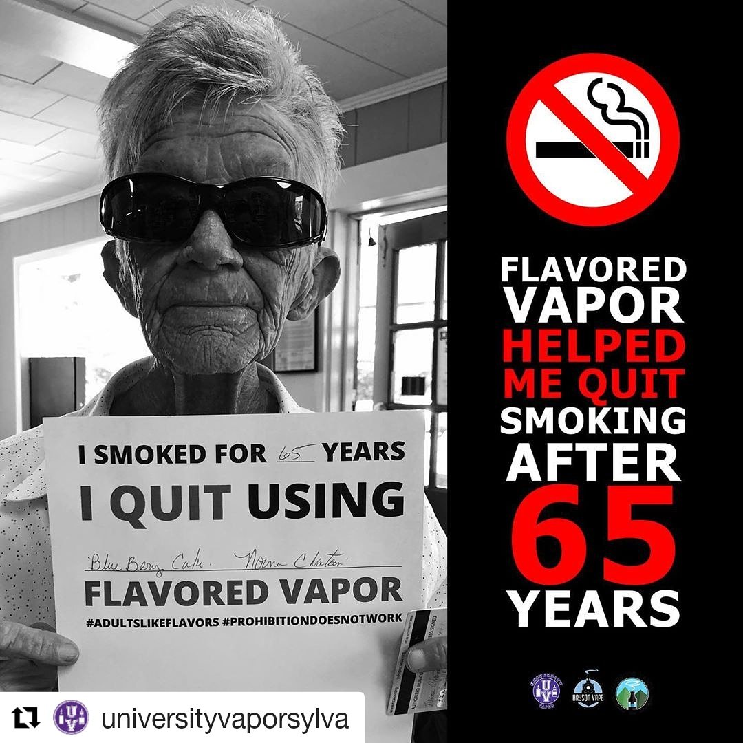 OneSweetWeed_'s tweet photo. Another face of those negatively impacted by America's #flavorban.  US politicians want to stamp out the one alternative we've had in a hundred years that has been successful in aiding adults quit smoking in favor of #msabloodmoney. #flavorssavelives  #WeVapeWeVote https://t.co/GXAdppTPLB