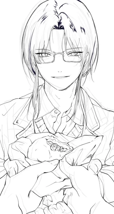 線画と下書きはこんな感じでした? #tokyonewgamehouse 