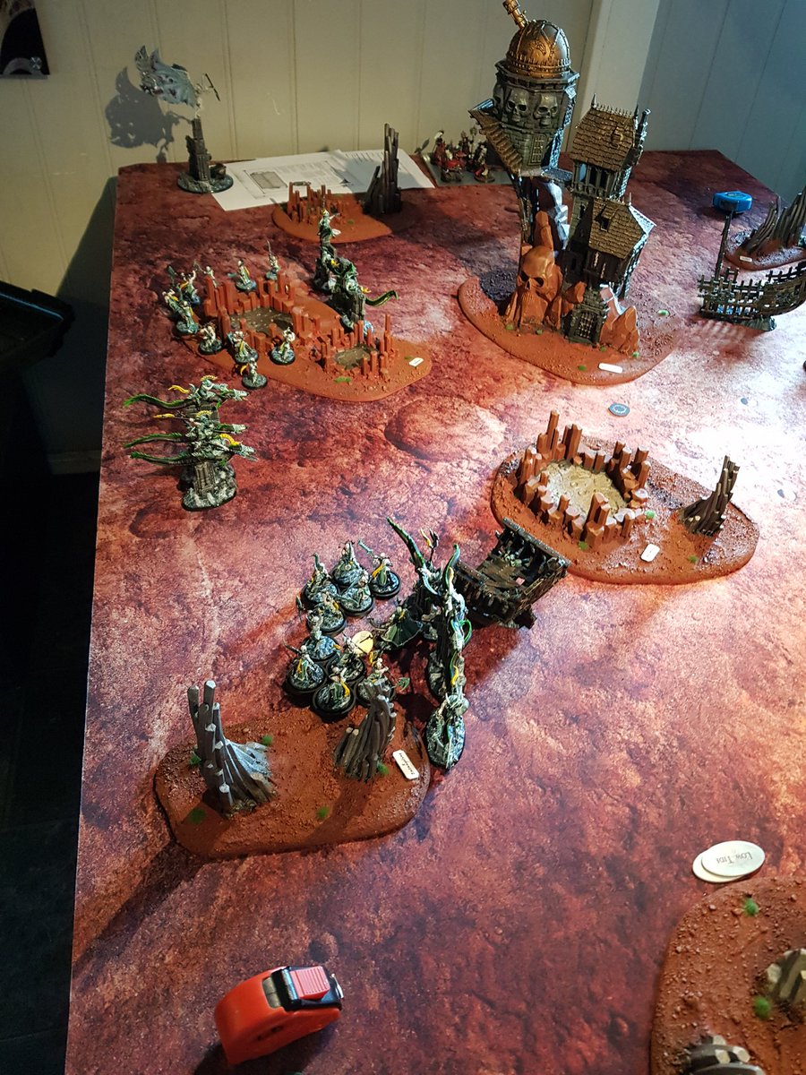 LarsDahl4's tweet photo. Last game of Kitn 19, thanks to Martin aka captain aweful for a great grudge match. And thanks to @EirikLanes, @KMallberg, and @HenSalo for an amazing event. Looking forward to next year already.
#ageofsigmar #frostlordswargaming #Kitn19 #warhammer #nordicaos https://t.co/eqPPPZIbHf