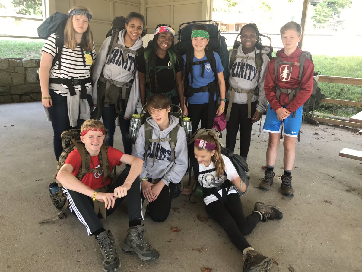 TrescaJulie's tweet photo. Preparing and practicing our wilderness skills as a team. Stay tuned for team name. #kanuga2019 #trinityexplores https://t.co/1fjrbCNNzo