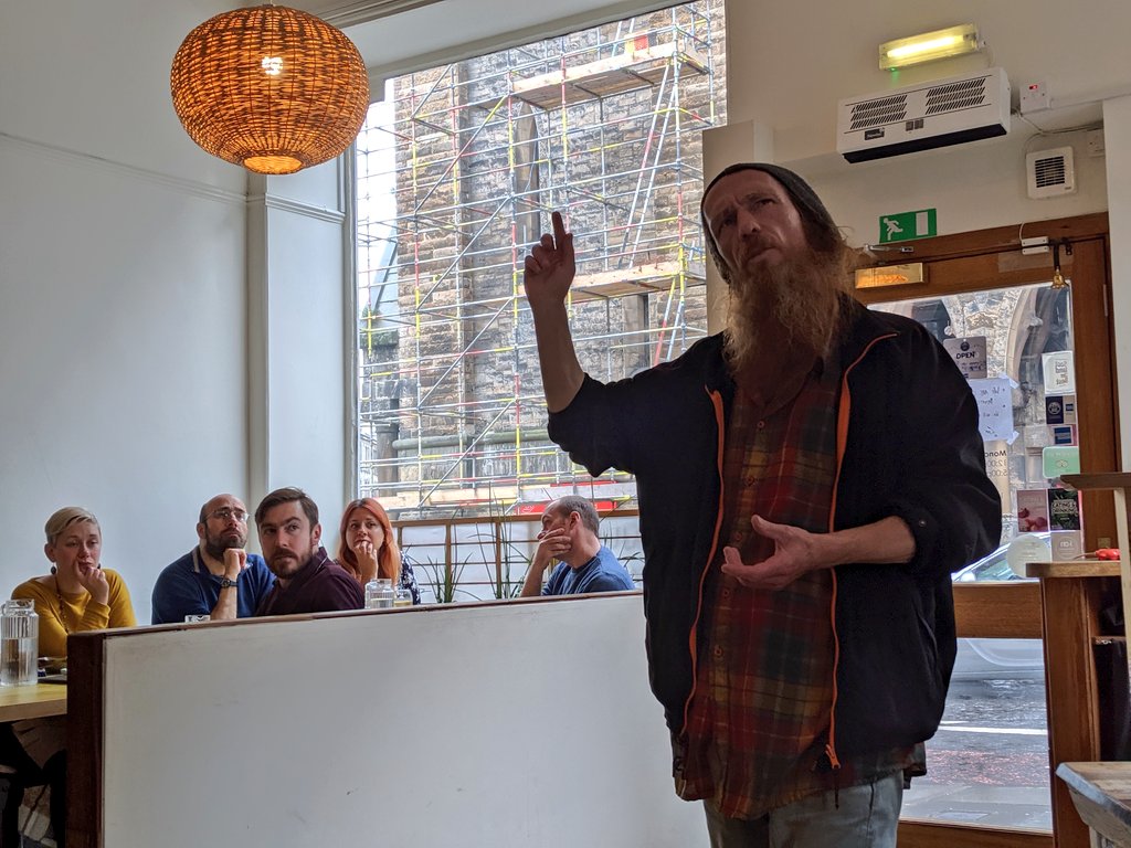 SlowFoodEdin's tweet photo. 1/2 Thanks #CooksAlliance Kaori @Harajukukitchen for our #BigTable #Japanese #vegetarian lunch. Brian @Cyrenians1968 sourced it and spoke about Cyrenians, growing and #GoodFoodNation. We have two more lunches planned on fish and meat.
Info: https://t.co/4j86p5MTgF
#Edinburgh https://t.co/YqspKLxMhA