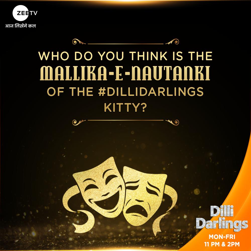 ZeeTV's tweet photo. She’s a nautanki queen, guaranteed to blow your mind anytime! 💁‍♀
You've named her - now tell us which #DilliDarling should it be in the comments section below!
Watch Dilli Darlings, India’s first page 3 reality show, Mon-Fri 11 PM and 2 PM only on #ZeeTV. https://t.co/rNzFnMyWVa