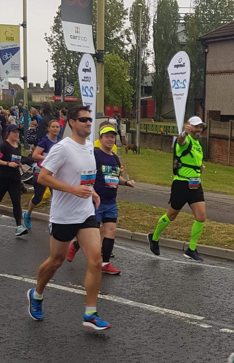 Philsdriving's tweet photo. We ran, we got wet, we had a laugh but more importantly a lot of you achieved new PB's in todays @NewSwindonHalf #swindonhalf. A real honour to be your #pacer today and so proud of you all. #pacepockets #xempo Thank you to all the marshals and supporters on the route #heroes https://t.co/Ff0U6A9Bk6