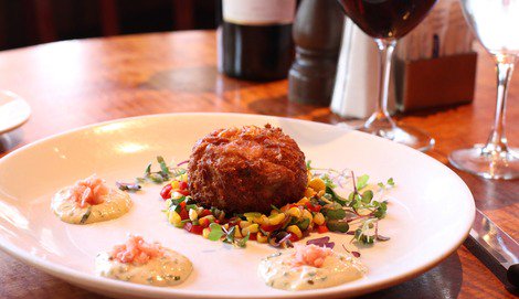 KnickerbockerBG's tweet photo. Who's tried our Jumbo Lump Crab Cake https://t.co/HeQvGkakDC