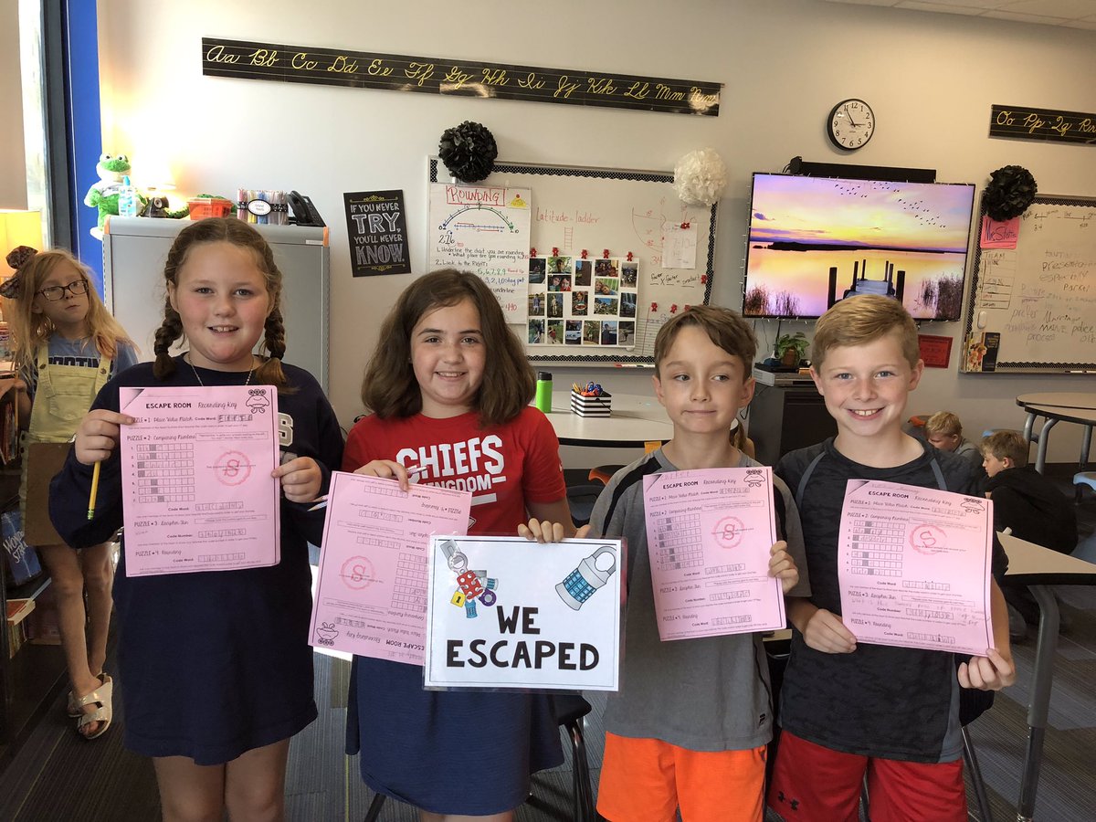 tracy_stotts's tweet photo. STEAM Challenge:  (Part 2).  They ESCAPED!!  @tracy_stotts @Bulldogs512 https://t.co/vxqzulaL4r