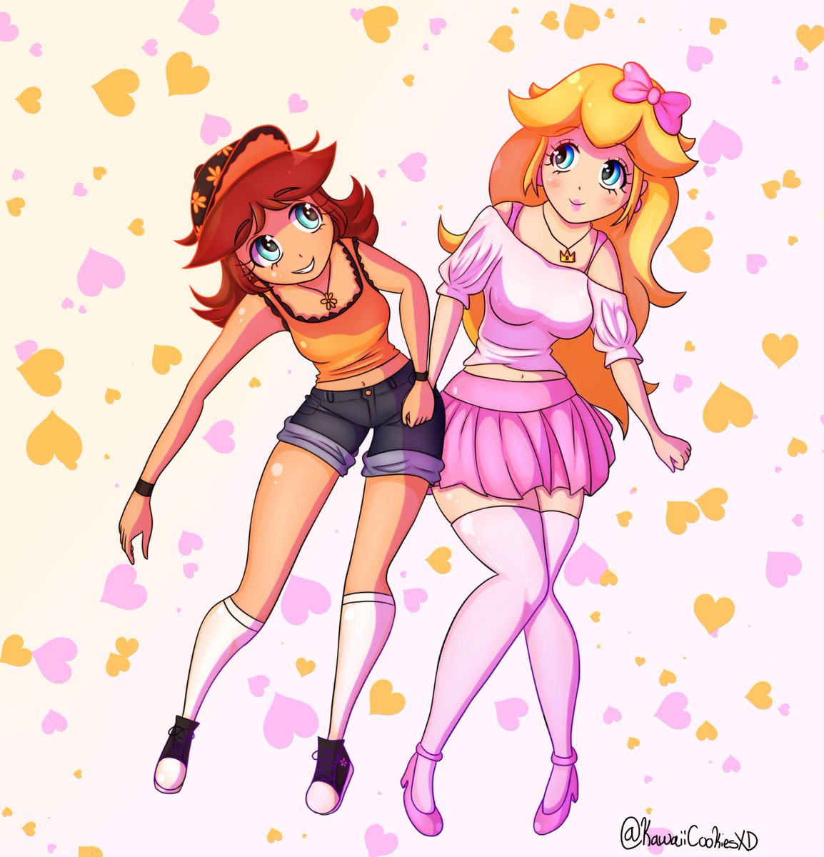 Featured image of post Fanart Princess Peach Fanart Princess Daisy Super mario characters but in a japanese highschool 1 2 supermario princess peach princess daisy rosalina toad toadette pic twitter com lhrujaqtlg