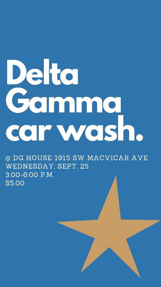 WU_Panhellenic's tweet photo. This week is our first philanthropy week! Service for sight? Sounds like the lovely ladies of Delta Gamma! https://t.co/36fzL5G2OR