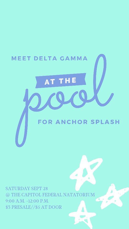This week is our first philanthropy week! Service for sight? Sounds like the lovely ladies of Delta Gamma!