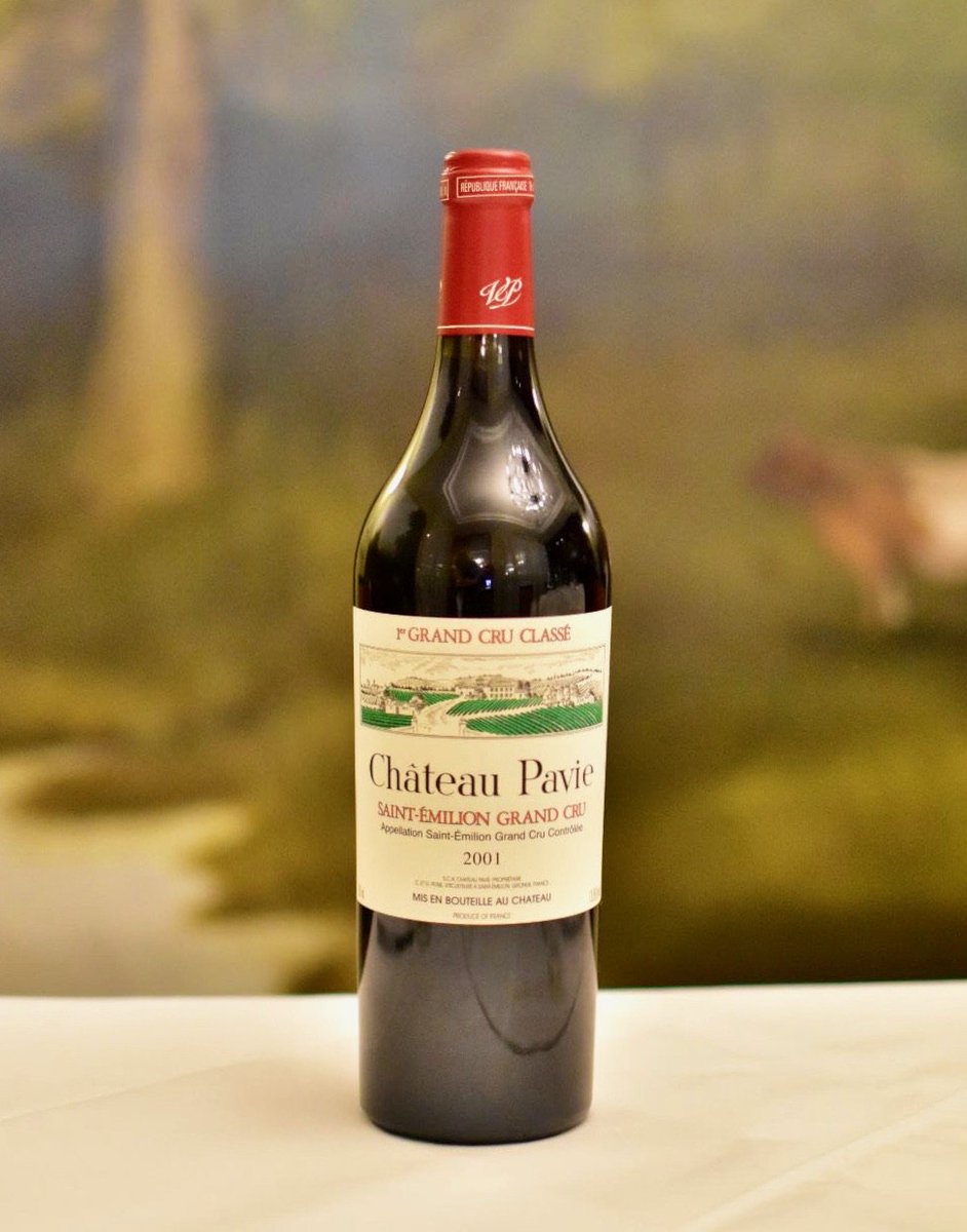 Bring some friends and close out the weekend strong with a bottle of 2001 Château Pavie or any of our wines, all of which are half-off every Sunday.