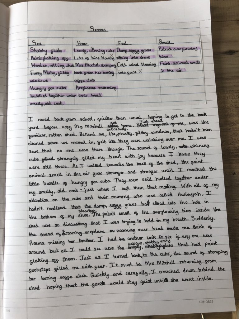 mrsrichardspa's tweet image. Sunday morning homework. I enjoyed helping with one more than the other this week! 🙈 #settingdescription #bookofchoice #thefoxgirlandthewhitegazelle @VicsWilliamson #year4 #year1 #mumlife #THREEsentences #laughs
