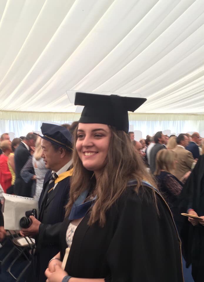 BethRose321's tweet photo. Officially an RVN!! 👩🏽‍🎓🐶🥂💖 https://t.co/ErVPX9niNG
