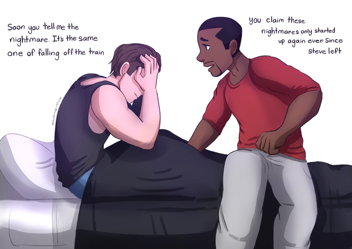 "It's ok Bucky, I'm here.. I'm still here" #FalconAndWinterSoldier 