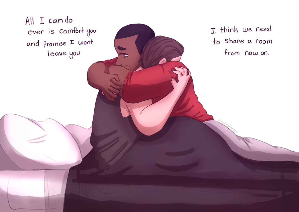 "It's ok Bucky, I'm here.. I'm still here" #FalconAndWinterSoldier 