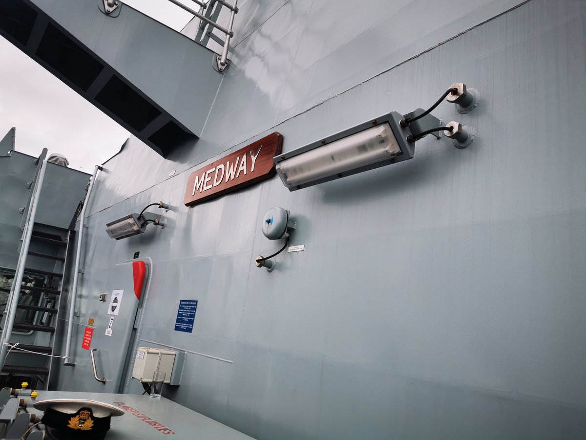 DoodyC's tweet photo. Fabulous afternoon spent on @HMS_Medway. Credit to the @RoyalNavy. https://t.co/gkEY6SsGKO