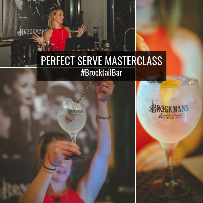 BrockmansGin's tweet photo. We're at the #NMWFF with our Brand Ambassador Lauren giving a masterclass on how to make the perfect G&T. To see what else we've been up to this weekend, follow along at #BrocktailBar https://t.co/8k0woKoXl7