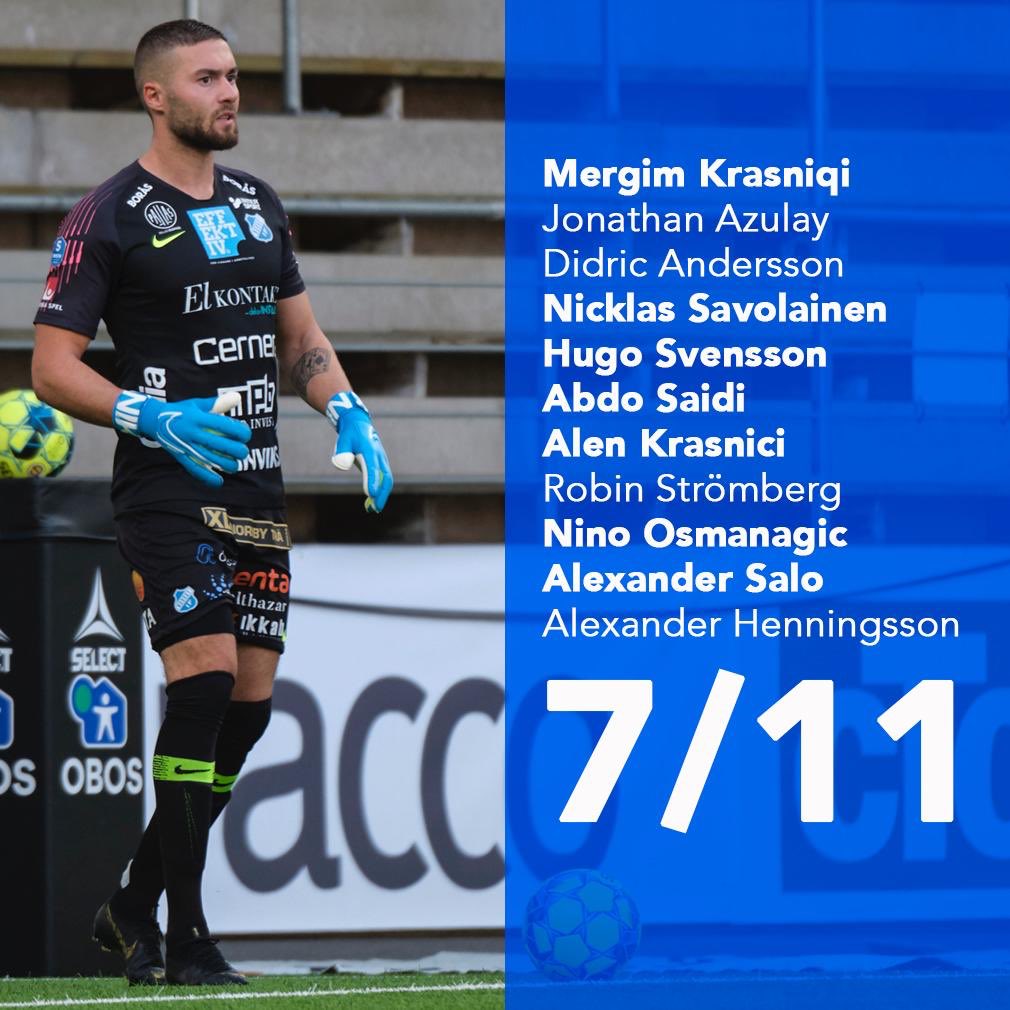 I gårdagens segermatch mot <a href="/JSodra/">Jönköpings Södra IF</a>  startade vi med 7 av 11 spelare från Borås. Det kallar vi lokal prägel. #närproducerat #borås #enklubbmångahjärtan