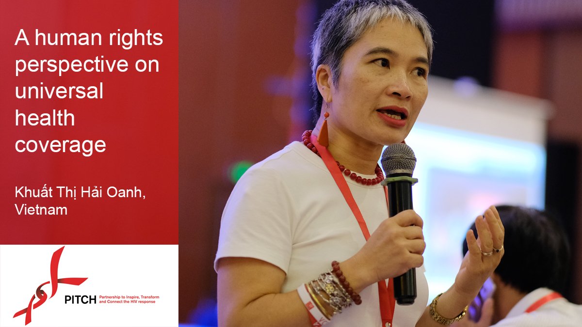 Aidsfonds_intl's tweet photo. "At the HLM #UHC, I will tell the story of the #HIV response. How we managed to reach people who are hidden, who are ignored and invisible and engage them – not in a charitable manner but for them to be agents of change." @KhuatOanh Read on at https://t.co/k0AM3oDOJ5 #Asks4UHC https://t.co/xqUgWFQZHn