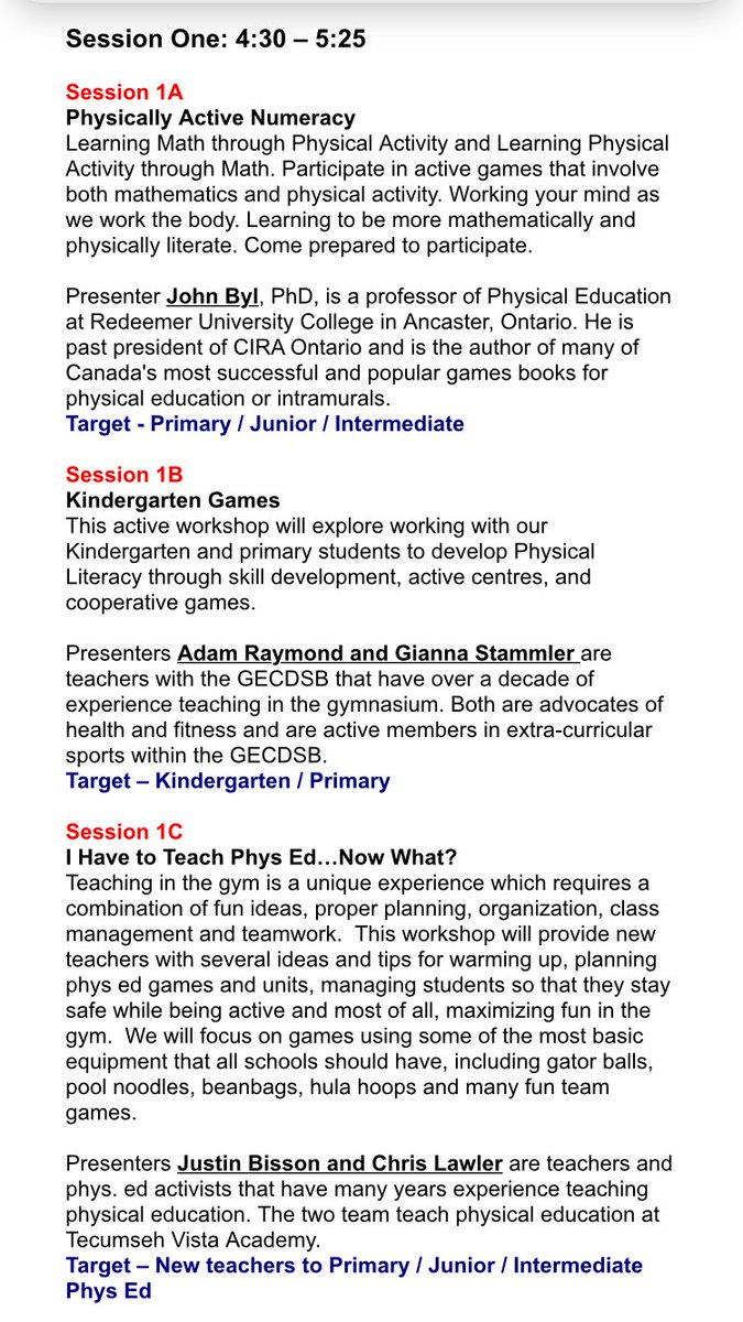 flexingbodymind's tweet photo. Many experienced educators will who are passionate about Phys Ed will be at FBM @affleck43 @alewislongmuir @MahoneyNL @MrRaymondHPE @MahoneyCoralee @gecdsbpro https://t.co/TXMmYHDQVd
