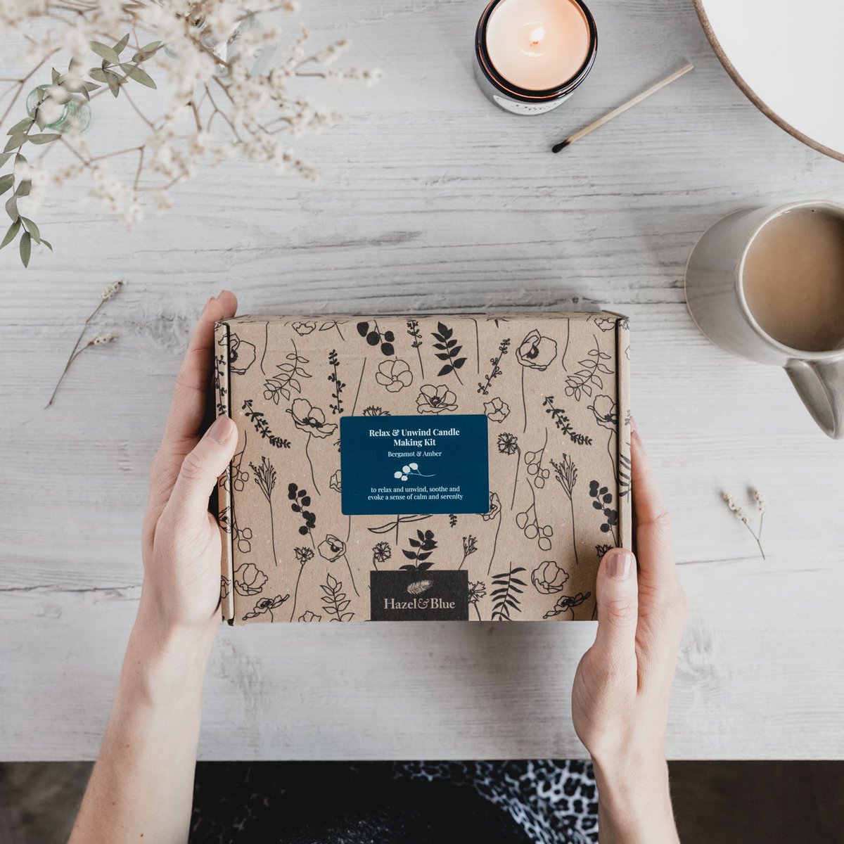 Hazel & Blue Candles tweet media