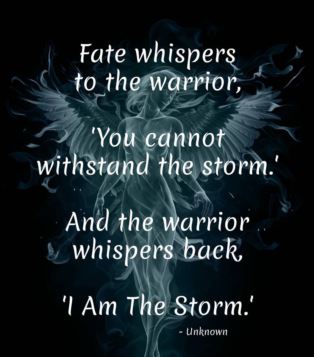 For all you Resister Warriors who have low spots at times....@Samiknowsbest1 tweeted this today and I want to share it with anyone who may not have seen it. Very inspirational. We are in the fight of our lives to save our democracy. Be the Storm.