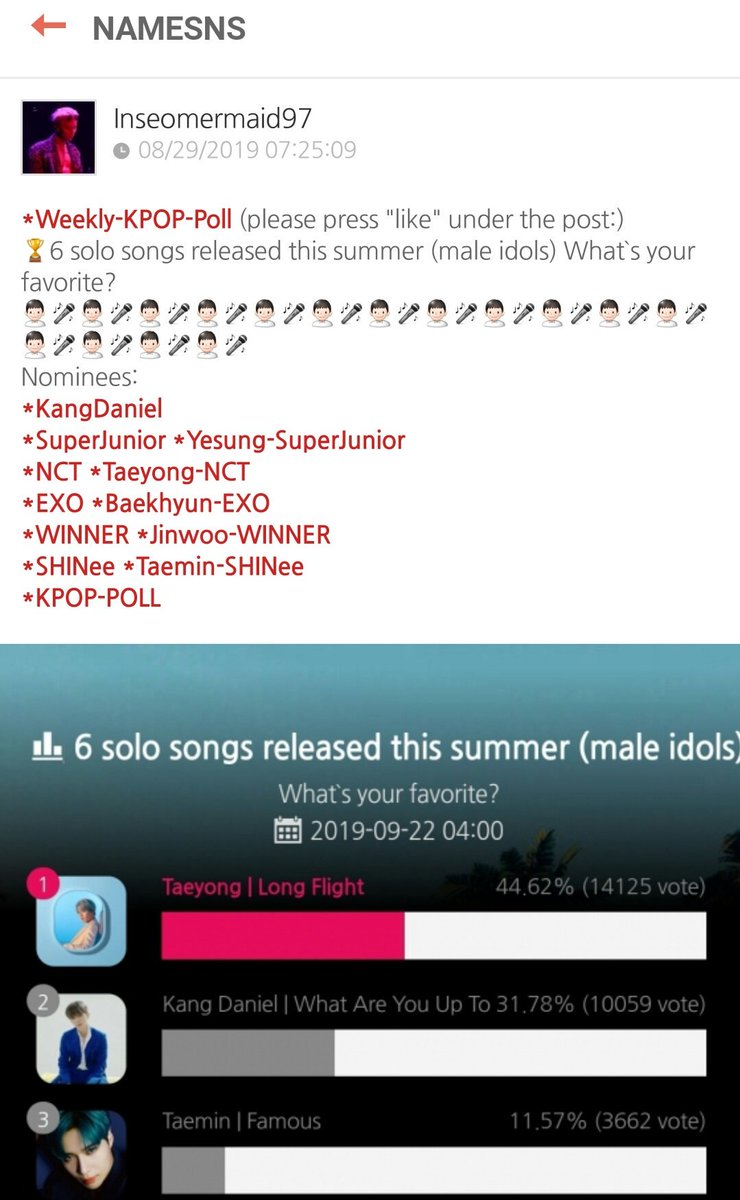 taeyongchronic's tweet image. [🏆] Favorite Solo Songs of 2019 

👑Winner: #TAEYONG 🎉🎉🎉

#NameSNS #LongFlight 💙 
#TAEYONG_LongFlight #NCT #NCT127 #SuperM #kpop