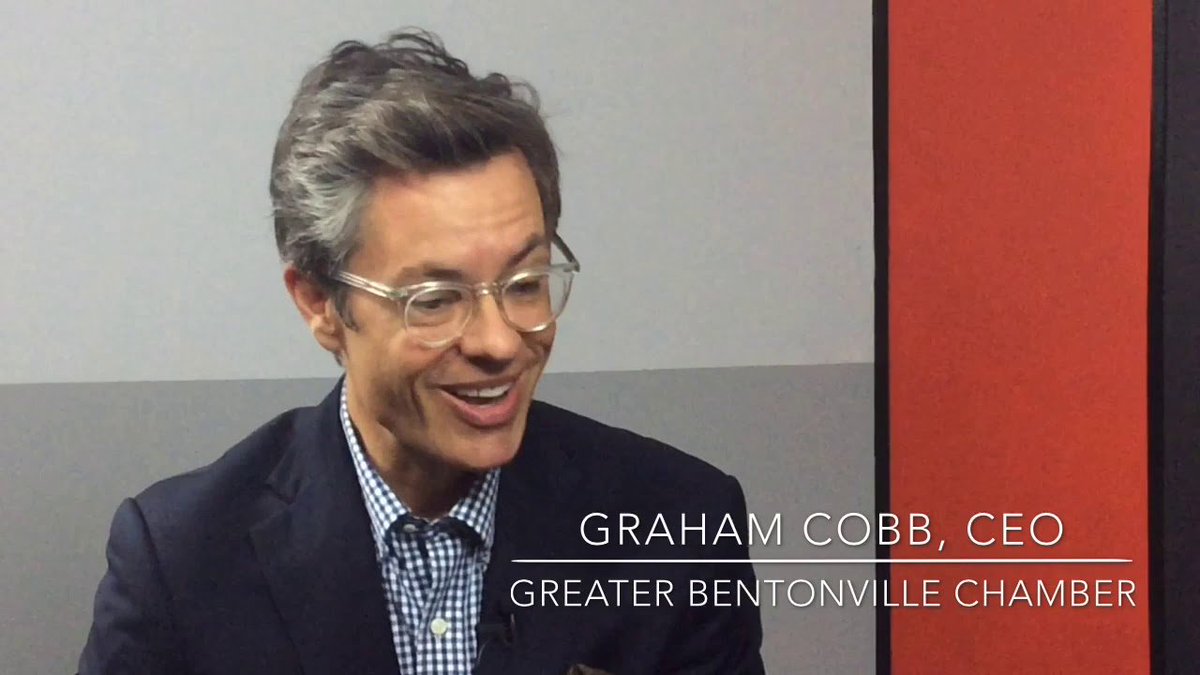 RobyBrock's tweet photo. #arpx #arleg Greater Bentonville Area Chamber of Commerce CEO Graham Cobb visits with @NWABJ editor Paul Gatling to discuss the upcoming NWA Technology Summit, which will have a decidedly different vibe this year from previous events. https://t.co/2U9v45URRi https://t.co/m4r26mWFXy
