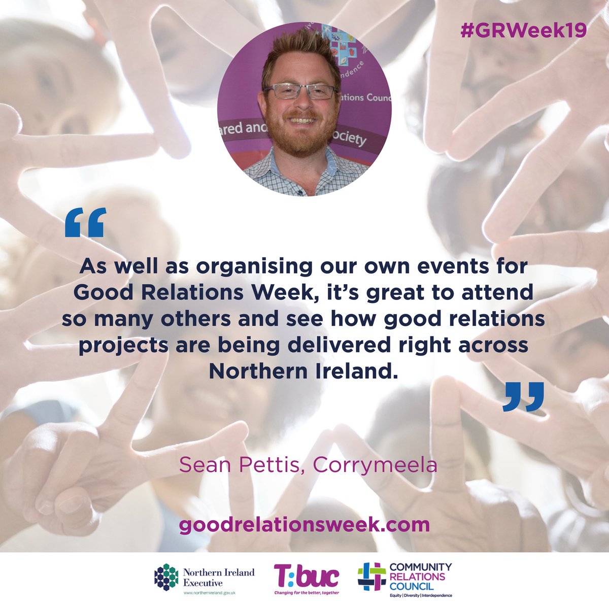 NI_CRC's tweet photo. Getting such positive feedback about the role Good Relations Week plays #GRWeek19 https://t.co/cym6p4SmBw