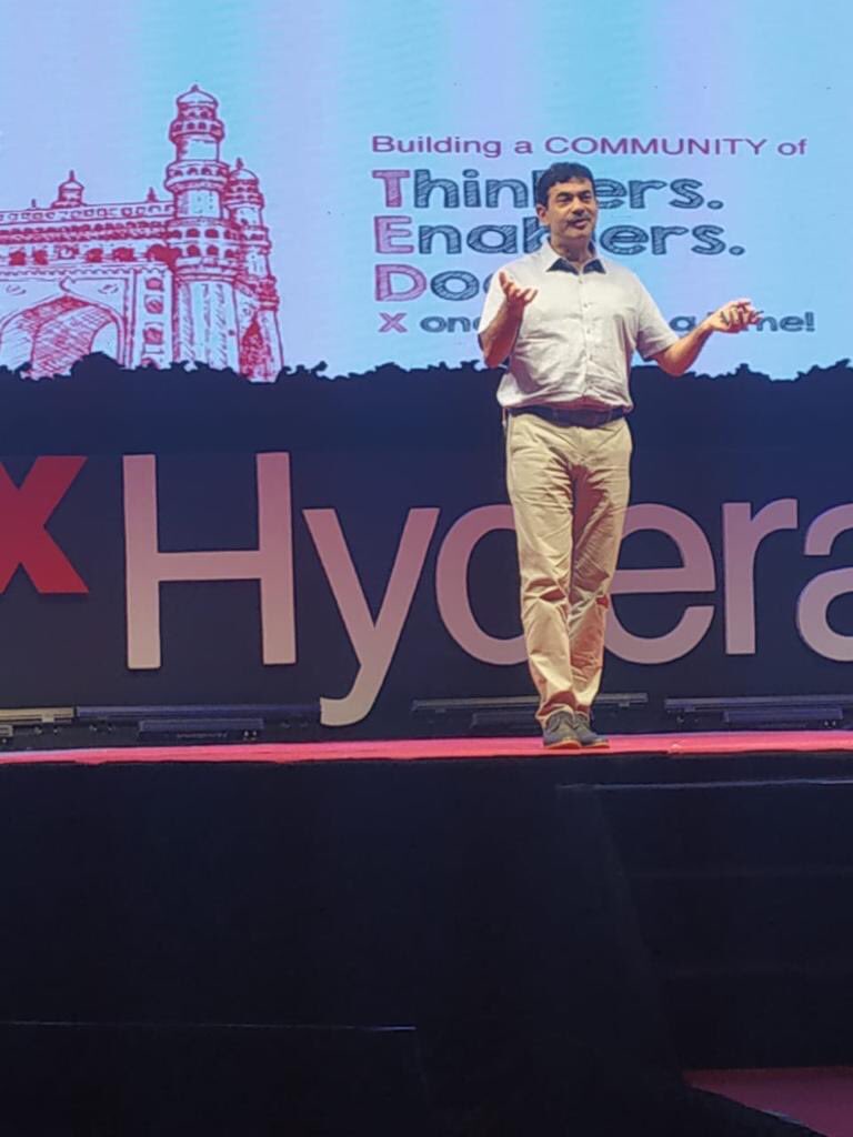 SunilSathyavolu's tweet photo. #TEDXHYDERABAD #TEDxHyderabad #Limitless #TEDxHyd @jayesh_ranjan Sir Your speech sounded like a tune & demonstrated the ultimate social entrepreneurship.Impact you created to give better life to Rayalaseema people is absolutely incredible.Take a bow Sir @IndiaEdsense #EdSense https://t.co/qBVlO3bRC0
