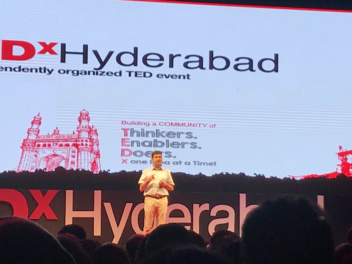 SunilSathyavolu's tweet photo. #TEDXHYDERABAD #TEDxHyderabad #Limitless #TEDxHyd @jayesh_ranjan Sir Your speech sounded like a tune & demonstrated the ultimate social entrepreneurship.Impact you created to give better life to Rayalaseema people is absolutely incredible.Take a bow Sir @IndiaEdsense #EdSense https://t.co/qBVlO3bRC0