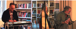 AlexCokeGigs's tweet photo. Looking forward to BEATific Tuesday at Austin's #Cloudtreestudiosandgallery with @liminalsoundatx, #BobHoffnar-pedalsteel #ElaineBarber-harp, #AlexCoke
@movingsound -flute, saxophone 8-10p. 3411 East 5th Street #OnlyinAustin @fusicology https://t.co/NJNxQk89aL