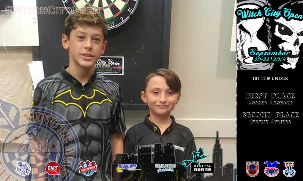 MMDL_Darts's tweet photo. YOUTH 101 12 &amp; UNDER
Winner: Cooper Leonard
Runner Up: Jeremy Demers https://t.co/bp6l3k2pja