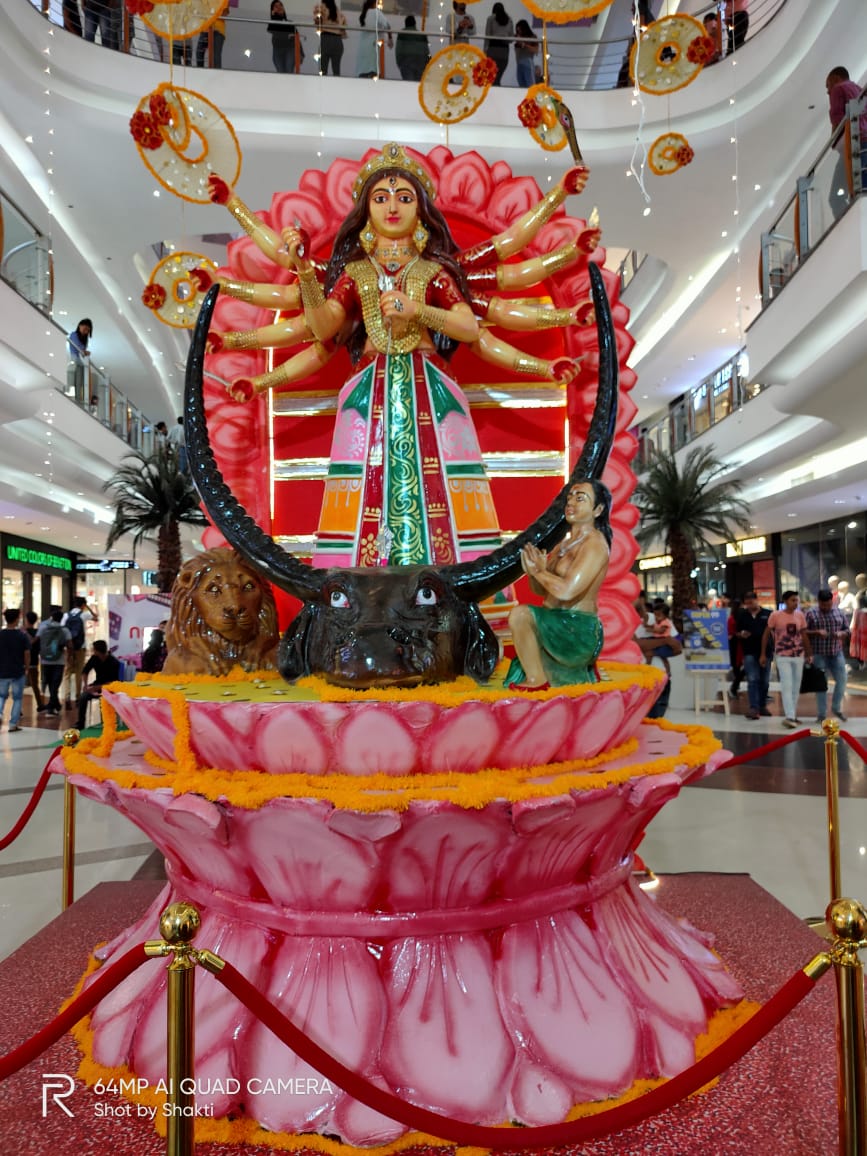 I Love Siliguri on Twitter "Durga Puja decorations at Vega Mall https//t.co/oxdphChXlG" / Twitter