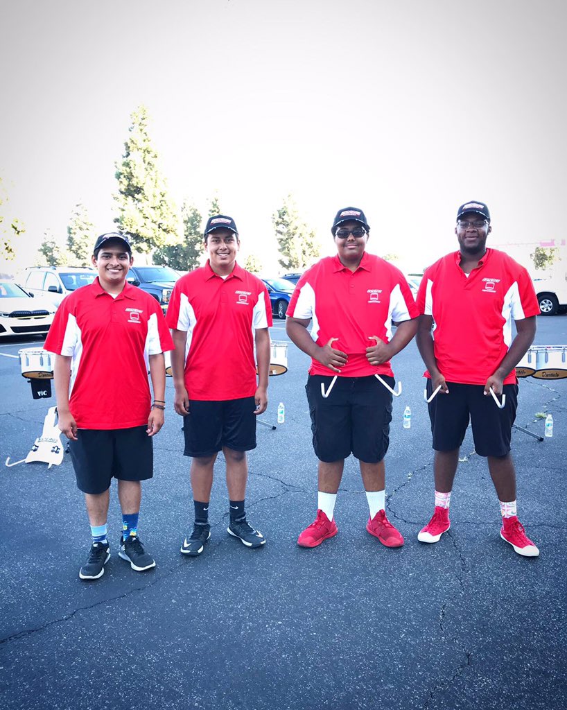 MillikanHSMB's tweet photo. We’re proud of our #millikanRams, who performed yesterday with #SynergyPercussion at the #LighttheNight event at Angels Stadium. #LightTheNight is an annual fundraiser for The Leukemia &amp; Lymphoma Society's (LLS). https://t.co/rYazMvoaz8