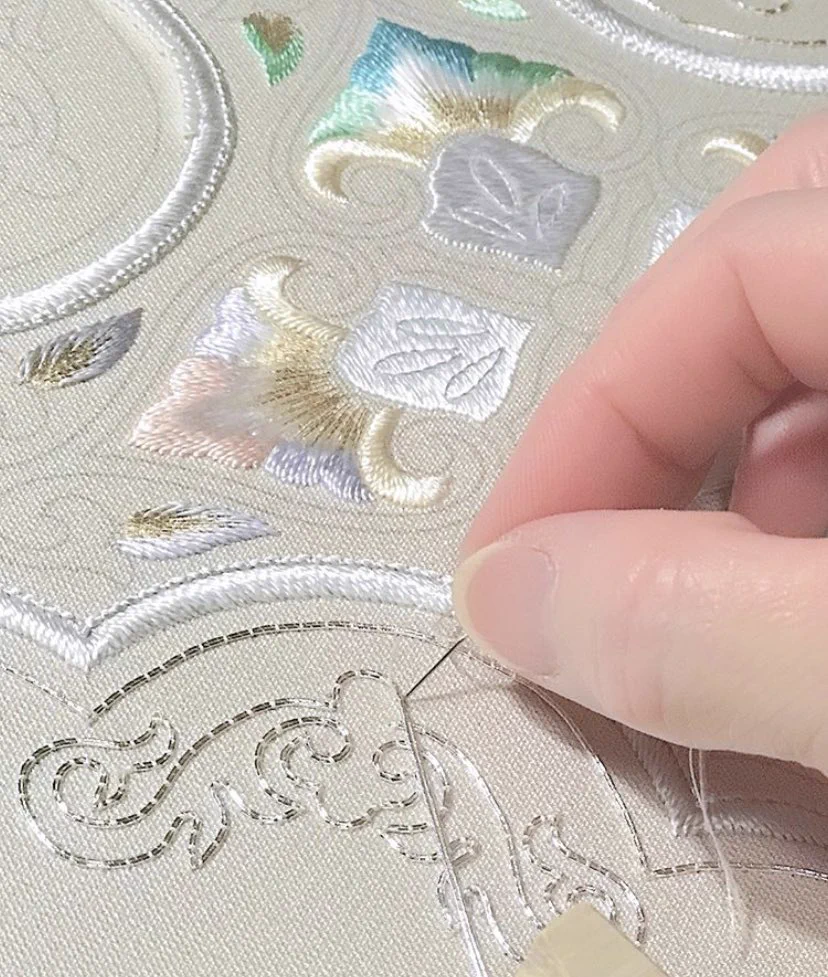 まさに神業！美しすぎる刺繍が話題