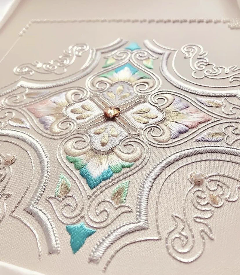 まさに神業！美しすぎる刺繍が話題