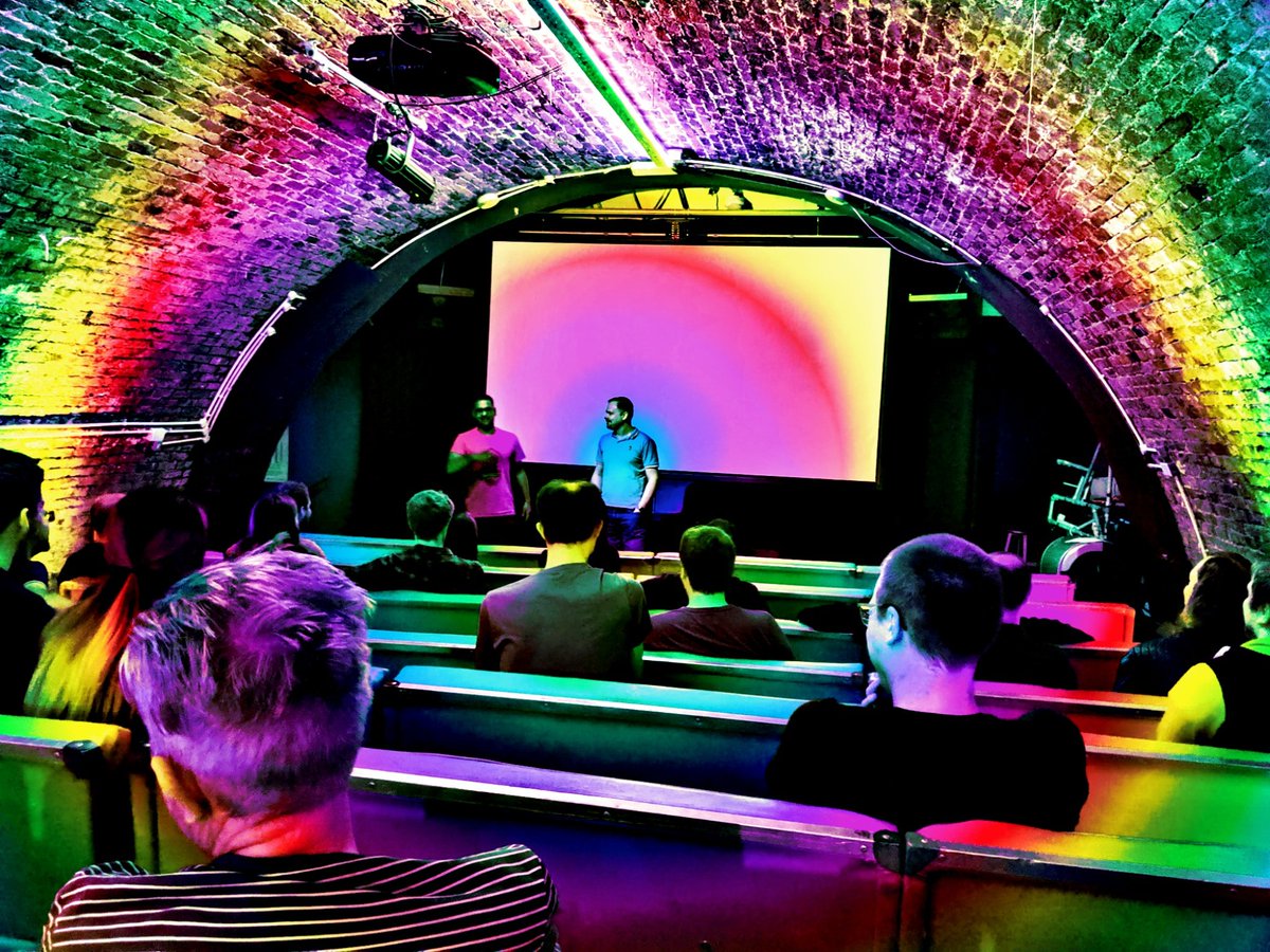 jamesemarks's tweet photo. Location leaked ☢️ for the secret Sunday cyber squirrel underground test screening of #Ashens2020 @PolybiusHeist
With the 00 gentlepeep of mysteriousness & poundland himself #StuartAshen @Ashen #Ashens @WhirledCinema #GameChild #PsychFi @MangaUK @Indiegogo #CrowdFund 👾⚡😉🧿 https://t.co/4oYJOot0rl