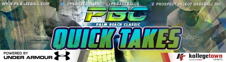 PSBaseballinc's tweet photo. 2020 INF Dalton Frank has a level and easy swing that stays in the zone for a long time, allowing him to constantly find barrels. Just lined a rocket 1B back up the middle. #PsScouting #PBFC @RocketsBSB https://t.co/GqSVv0yr8k