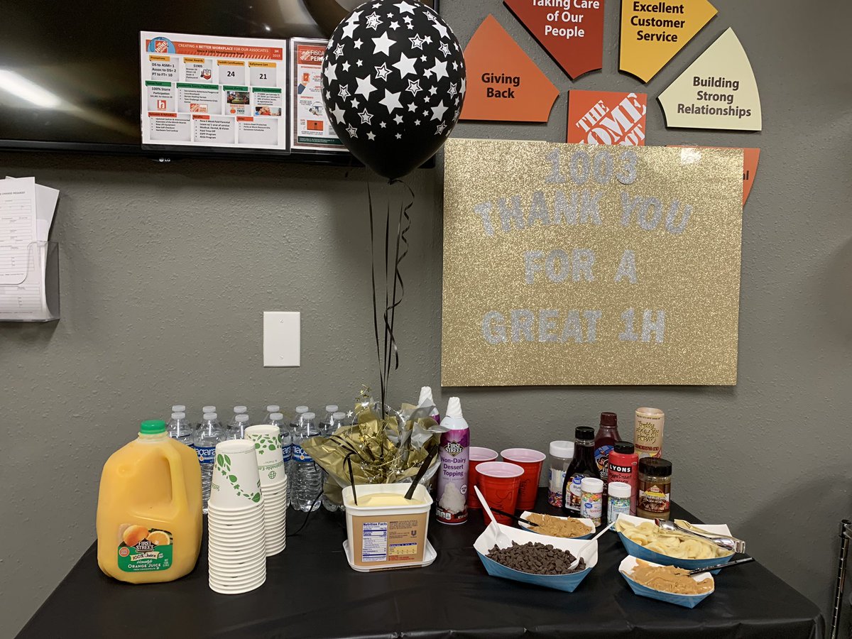 VOA1003's tweet photo. Getting ready for our Sunday waffle bar. #1003 #PacNorthProud #Successsharingweekend #crewattheview https://t.co/6zG4S92rcf