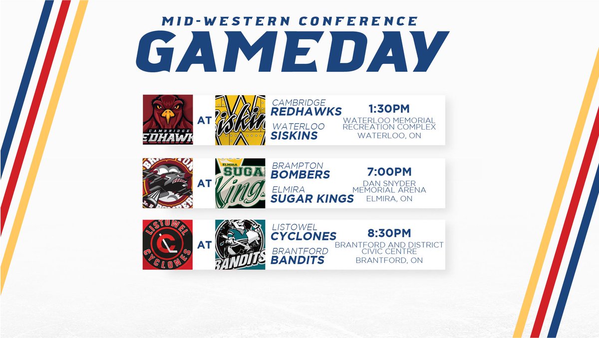 GOHLHockey's tweet photo. 3 games in the MidWestern Conference!
#CAMvsWAT
#BRMvsELM
#LISvsBFD https://t.co/ajqE4lUxOc