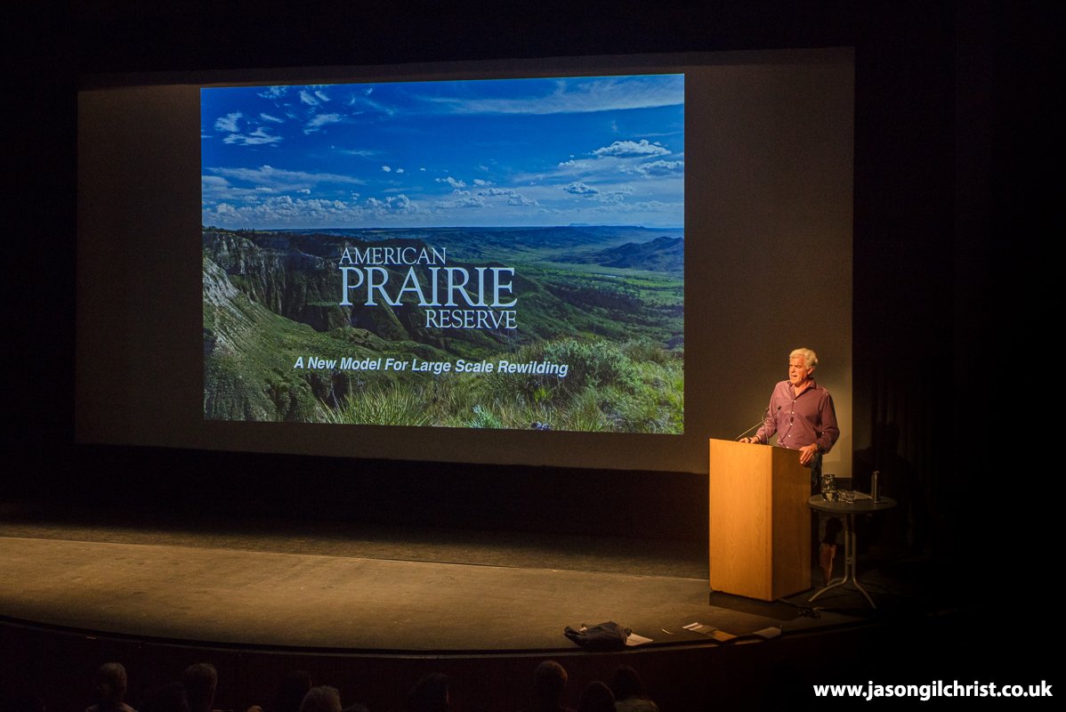 jgilchrist13's tweet photo. @ScotlandTBP @Aigas @RewildingEurope @AmericanPrairie @CairngormsCo @treesforlifeuk @ScotWildlife @TheOpenSeas @lynbreckcroft @CameronMcNeish @LGSpace @EdinburghNapier @ENUApplyScience @EdNapLifeSci @SustainableENU @napierstudents @drjdodd @PCairnsPhoto @WoodlandTrust @Ecosulis @duncowrib @nature_scot @forestryls @RSPBScotland @EndangeredLands @CNPnature @cairngormsCEO @VisitCairngrms @cairngormsnews @NFFNUK @FarmWildlifeUK @RuralMattersSG @FergusEwingMSP @WildCumbernauld @ScotWildPolicy @coigachassynt @EdinLandscape @GI_Scotland @EcosystemsNet @strathearnrose @OPENspace_rc @WhatsOnLShire @NewsCumbernauld @RewildingB @NatureTrustEU @JohnMuirTrust @vee_burton @argatyredkites @HollyWildChild Keynote talk: Sean Gerrity of @AmericanPrairie. Passion & ambition to conserve & restore wildness can win. Neighbors on side via payment for nature-friendly ranching to conserve & foster tolerance of wildlife. #conservationpays #conservationpayments #conservation #SaveAnEcosystem https://t.co/05rh8abaJU