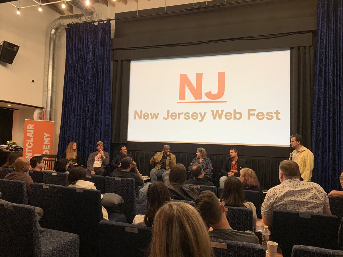 ChargingMooseNY's tweet photo. #TheHuntedEncore checking in for duty at @NJWebFest! First up, a panel with some absolutely phenomenal friends of ours from festivals past!
#HereComeTheVampires https://t.co/n1zqe4cR40