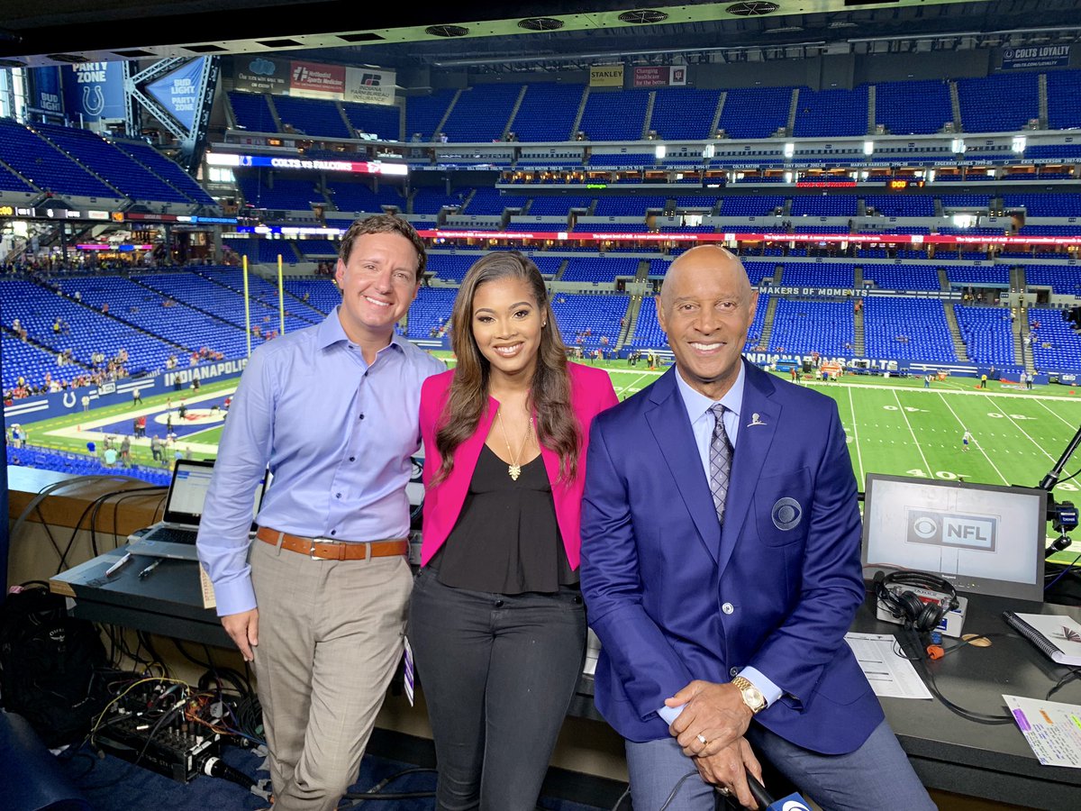 Aj Ross On Twitter Humbled To Be Working With Two Of The Best In The Business Today At The Colts Home Opener Vs Atlantafalcons On Nfloncbs At 1pm Https T Co Esfdtt0iuf