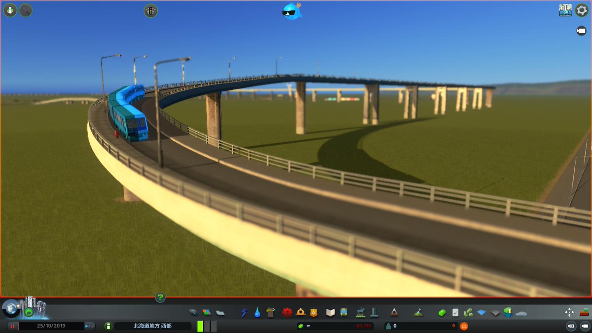 通行人1 على تويتر Cities Skylinesのゆりかもめのアセット バス車両として を知ってから一度やってみたかった事を試してみたが普通に使えそう テストマップ