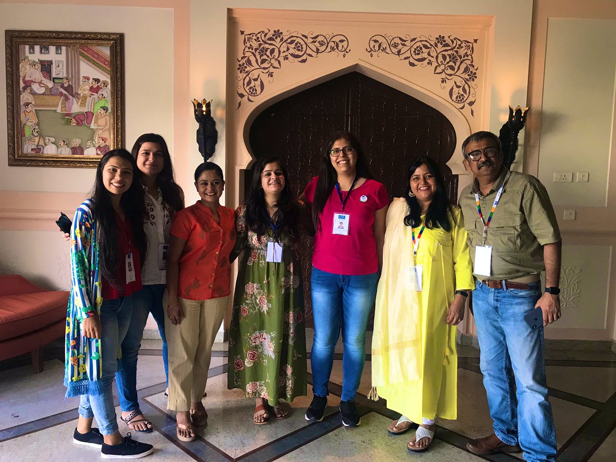 anwanderer's tweet photo. Super talented Newsroom Team at @talkjournalism 
@Team_Pathfynder is 
privileged to be associated as ’Newsroom Partners’ for #TJ19
#talkjournalism #pathfynder #10yearsofpathfynder https://t.co/KtFA5A90iT